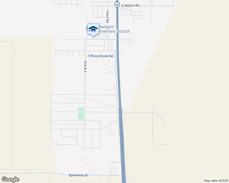 map of restaurants, bars, coffee shops, grocery stores, and more near 12 South Fork Road in Cheyenne