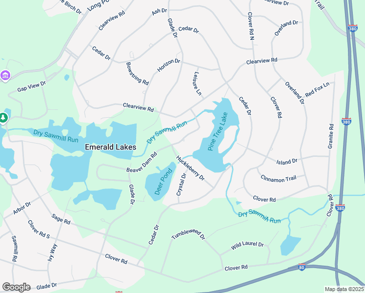 map of restaurants, bars, coffee shops, grocery stores, and more near 232 Beaver Dam Road in Long Pond