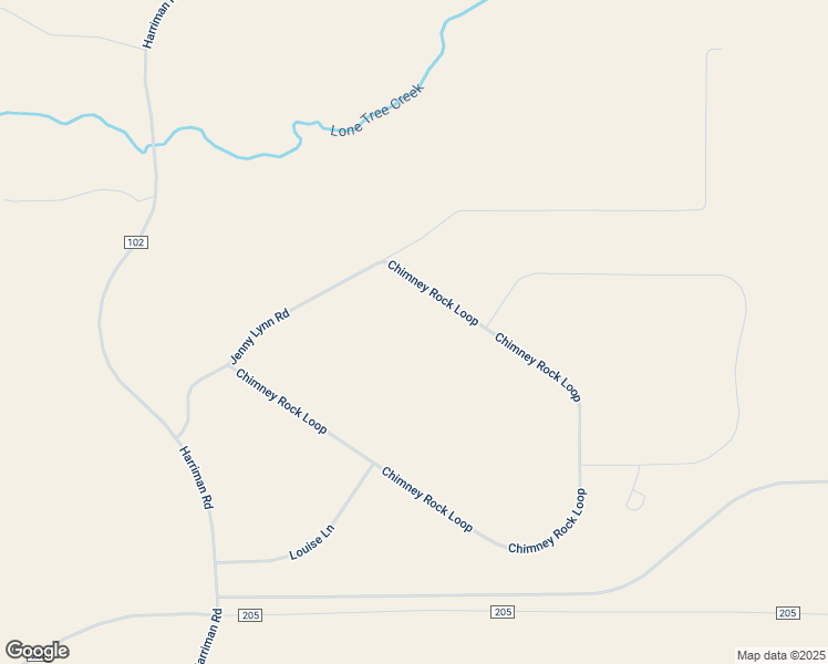 map of restaurants, bars, coffee shops, grocery stores, and more near 587 Chimney Rock Loop in Granite