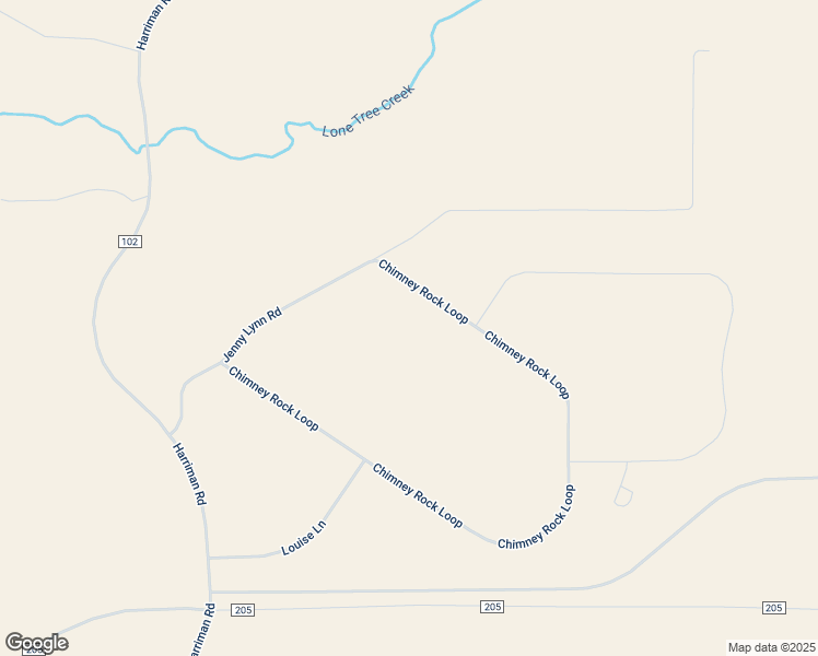 map of restaurants, bars, coffee shops, grocery stores, and more near 587 Chimney Rock Loop in Granite