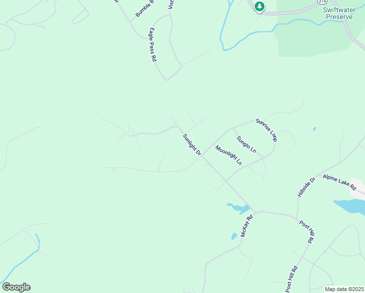 map of restaurants, bars, coffee shops, grocery stores, and more near 195 Sunlight Drive in Henryville