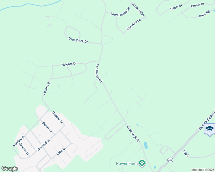 map of restaurants, bars, coffee shops, grocery stores, and more near 272 Coolbaugh Road in East Stroudsburg