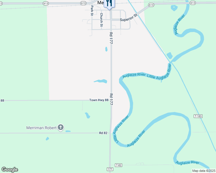 map of restaurants, bars, coffee shops, grocery stores, and more near 962 State Street in Oakwood