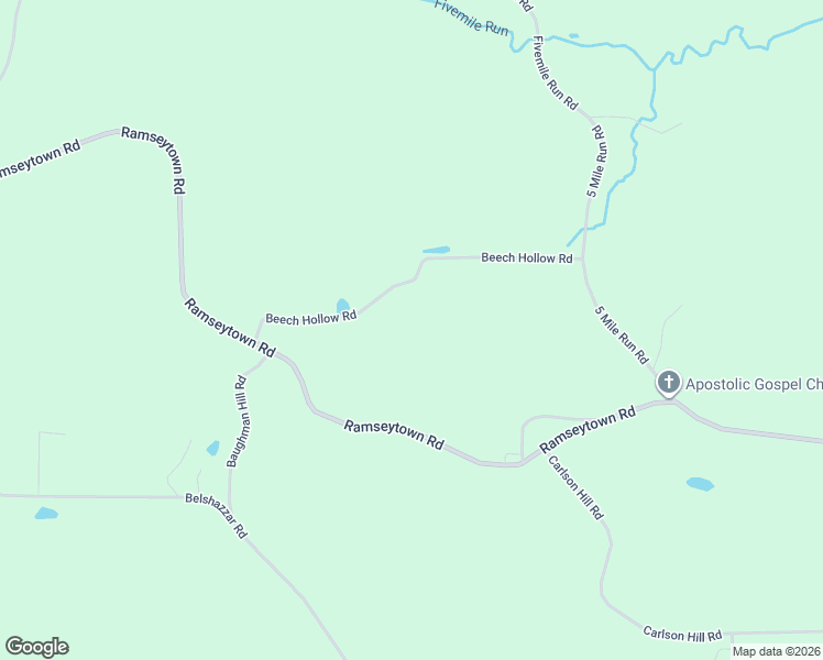 map of restaurants, bars, coffee shops, grocery stores, and more near 349 Beech Hollow Road in Brookville