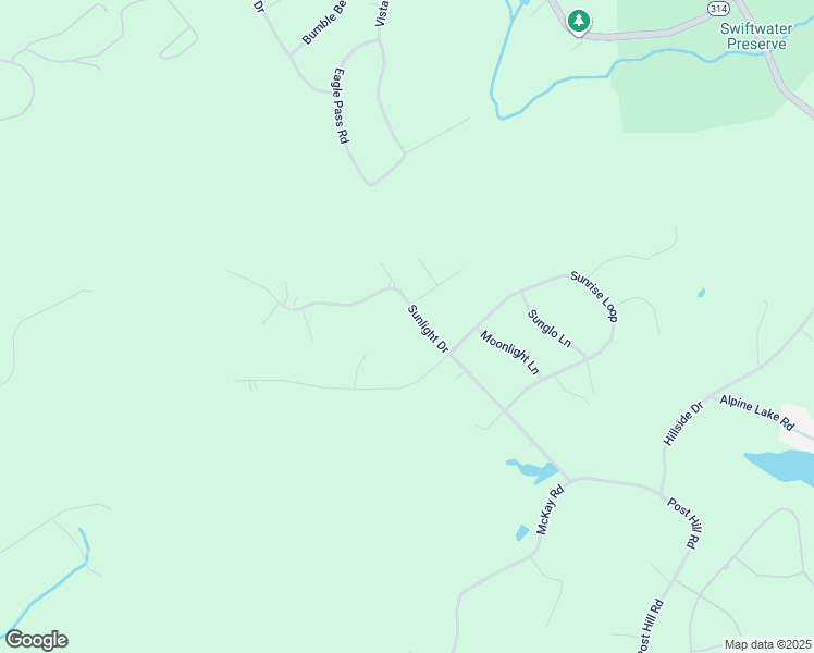 map of restaurants, bars, coffee shops, grocery stores, and more near 195 Sunlight Drive in Henryville