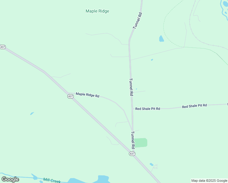map of restaurants, bars, coffee shops, grocery stores, and more near Maple Ridge Lane in Luzerne County