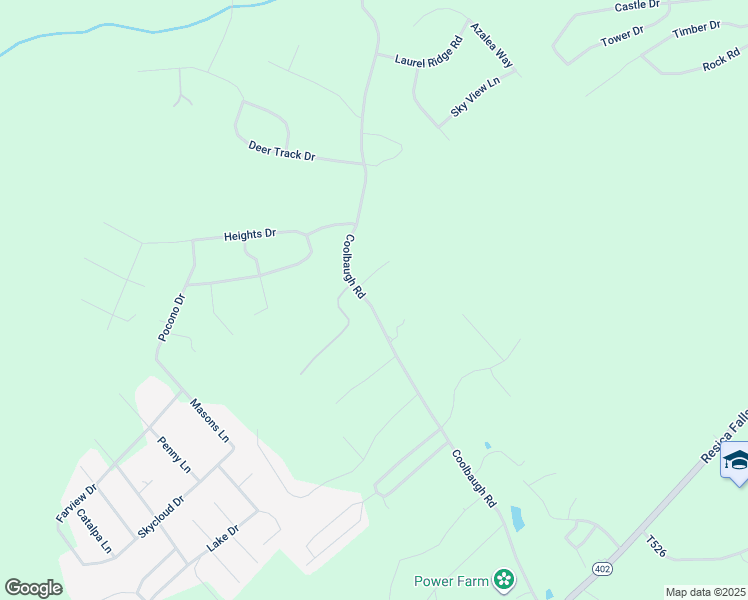 map of restaurants, bars, coffee shops, grocery stores, and more near 278 Coolbaugh Road in East Stroudsburg