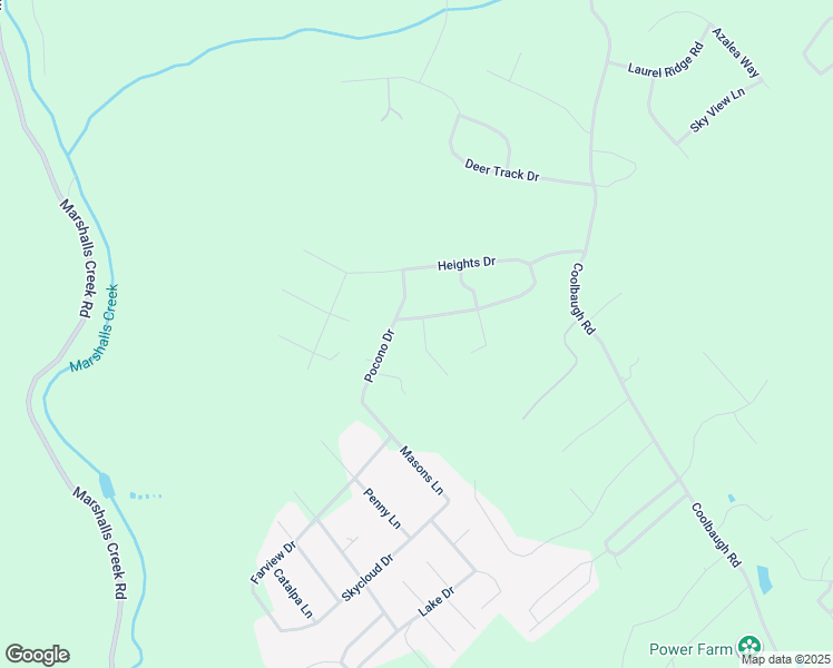 map of restaurants, bars, coffee shops, grocery stores, and more near 3306 Wilson Lane in East Stroudsburg