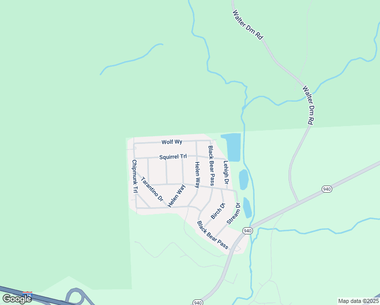 map of restaurants, bars, coffee shops, grocery stores, and more near 38 Squirrel Trail in White Haven