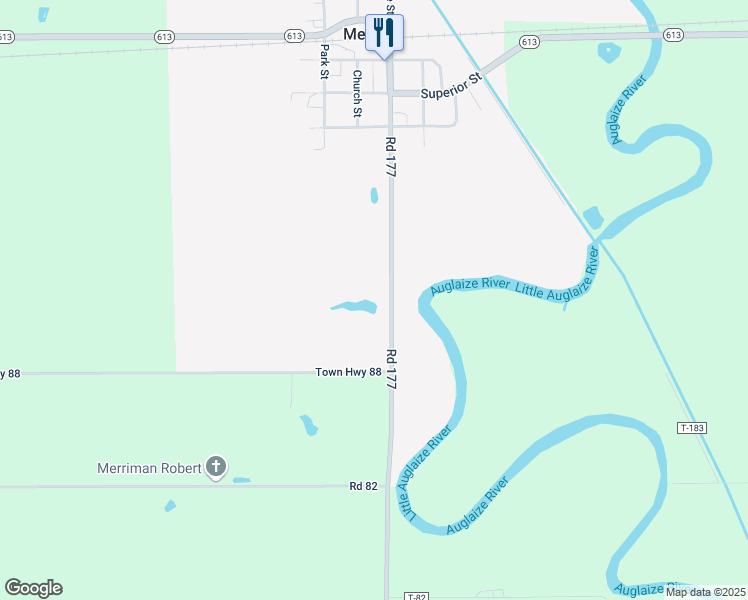 map of restaurants, bars, coffee shops, grocery stores, and more near 962 State Street in Oakwood