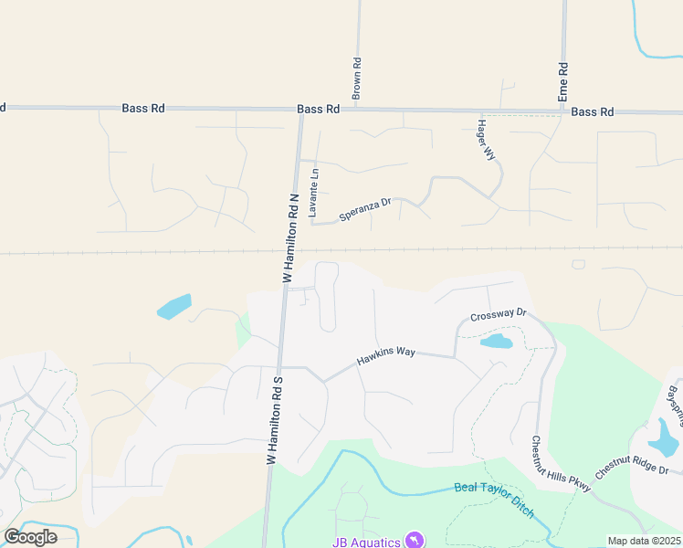 map of restaurants, bars, coffee shops, grocery stores, and more near 704 Union Station Drive in Fort Wayne