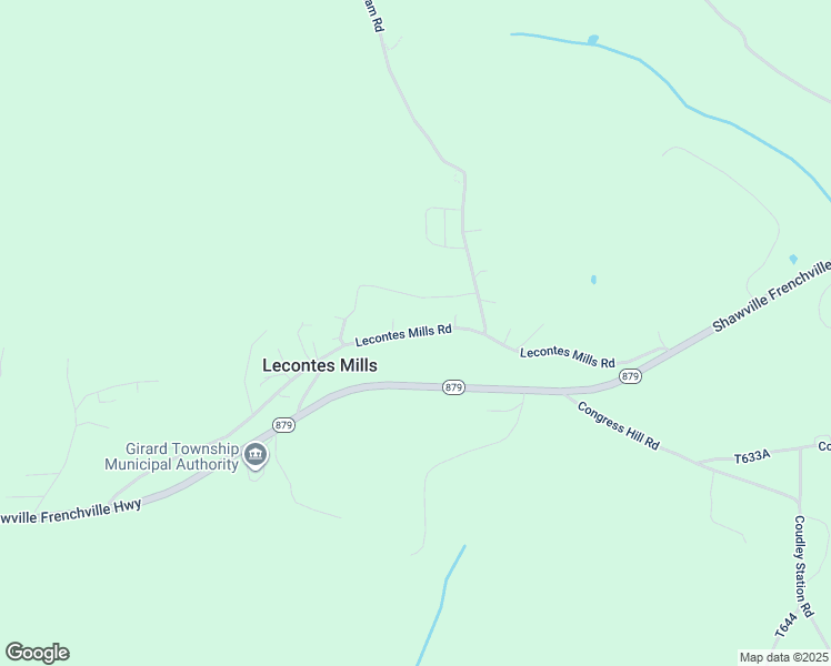 map of restaurants, bars, coffee shops, grocery stores, and more near in Lecontes Mills