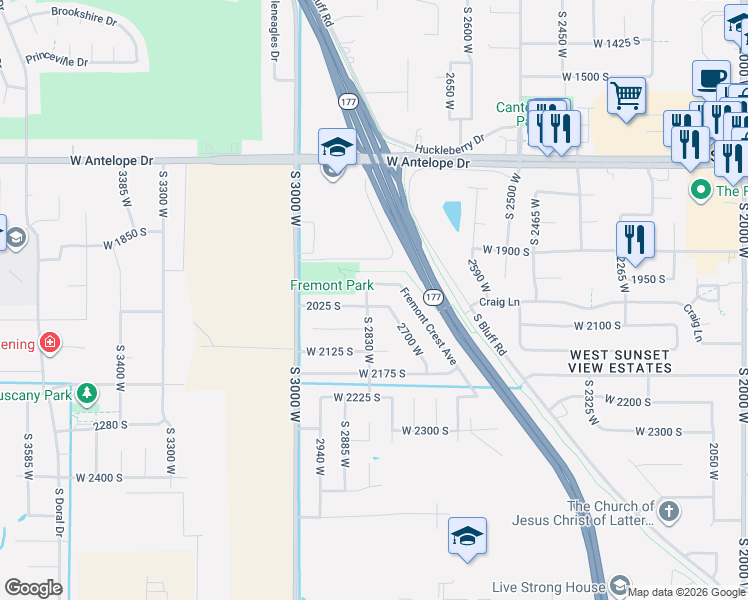 map of restaurants, bars, coffee shops, grocery stores, and more near in Hooper