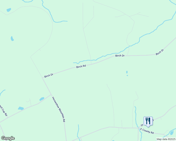 map of restaurants, bars, coffee shops, grocery stores, and more near 385 Birch Road in Wapwallopen