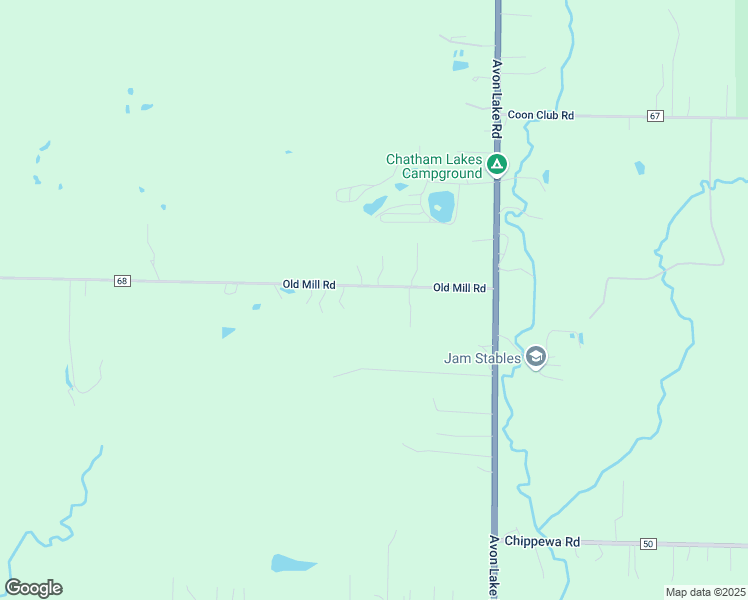 map of restaurants, bars, coffee shops, grocery stores, and more near 9436 Old Mill Road in Spencer