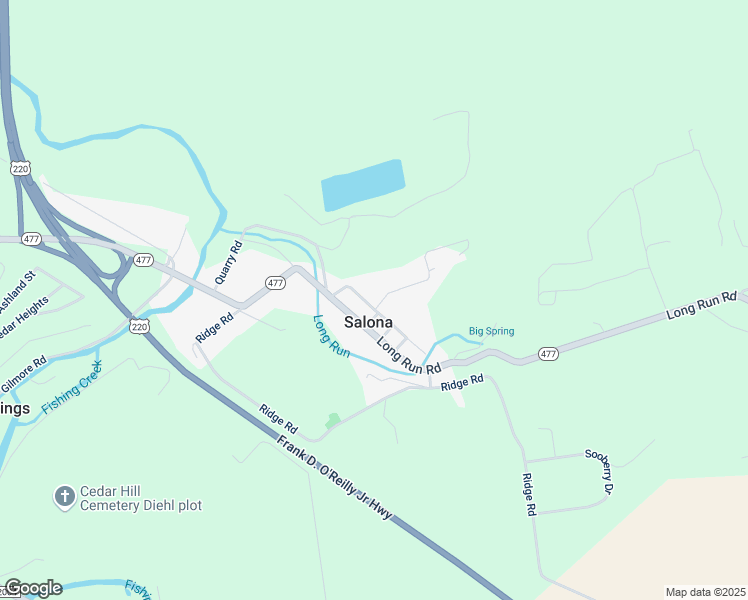 map of restaurants, bars, coffee shops, grocery stores, and more near 57 Firehouse Road in Mill Hall