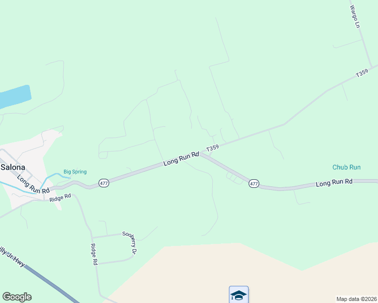 map of restaurants, bars, coffee shops, grocery stores, and more near 896 Long Run Road in Mill Hall