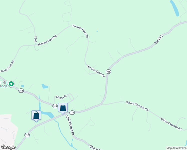 map of restaurants, bars, coffee shops, grocery stores, and more near 120 Bisbing Road in Henryville