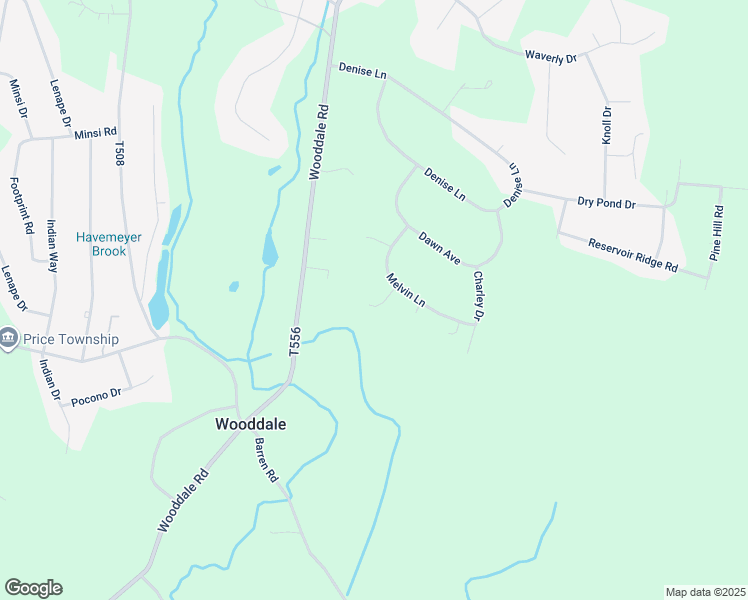 map of restaurants, bars, coffee shops, grocery stores, and more near 116 Howard Drive in East Stroudsburg