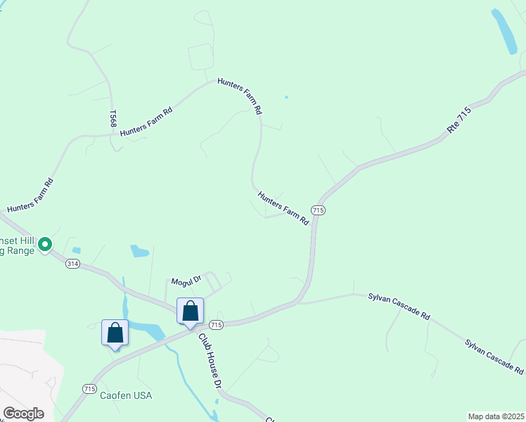 map of restaurants, bars, coffee shops, grocery stores, and more near 120 Bisbing Road in Henryville