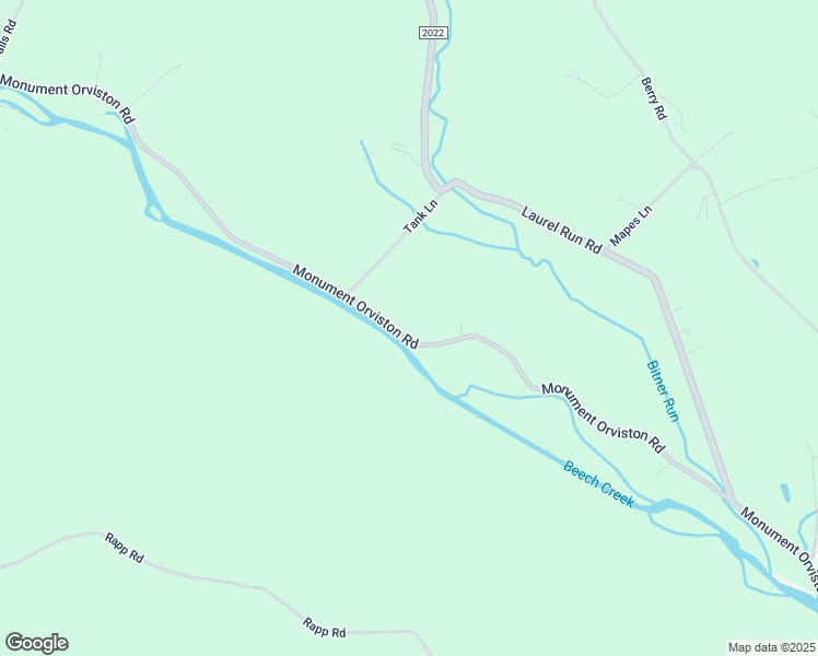 map of restaurants, bars, coffee shops, grocery stores, and more near 694 Monument Orviston Road in Beech Creek