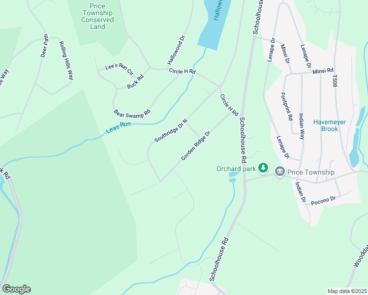 map of restaurants, bars, coffee shops, grocery stores, and more near 52 Ridge Rd in East Stroudsburg