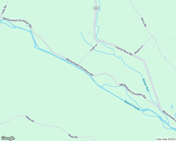 map of restaurants, bars, coffee shops, grocery stores, and more near 694 Monument Orviston Road in Beech Creek