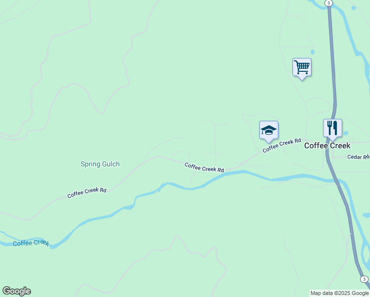 map of restaurants, bars, coffee shops, grocery stores, and more near 60 Dorleska Court in Trinity Center