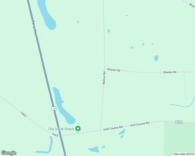 map of restaurants, bars, coffee shops, grocery stores, and more near 120 Nelson Road in Volant