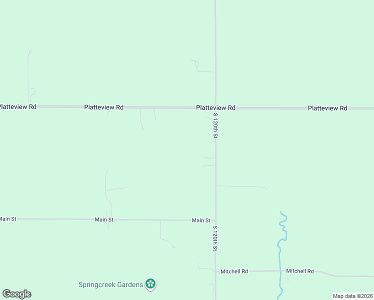 map of restaurants, bars, coffee shops, grocery stores, and more near 15400 South 120th Street in Springfield
