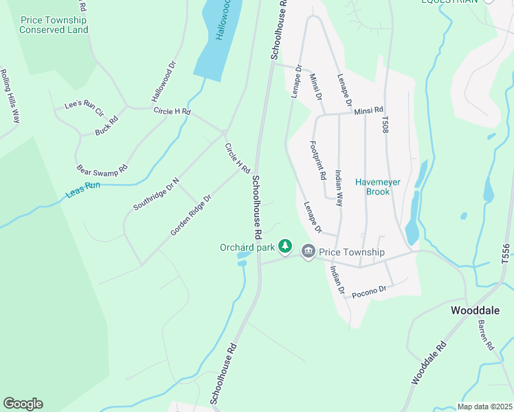 map of restaurants, bars, coffee shops, grocery stores, and more near 167 Schoolhouse Road in East Stroudsburg