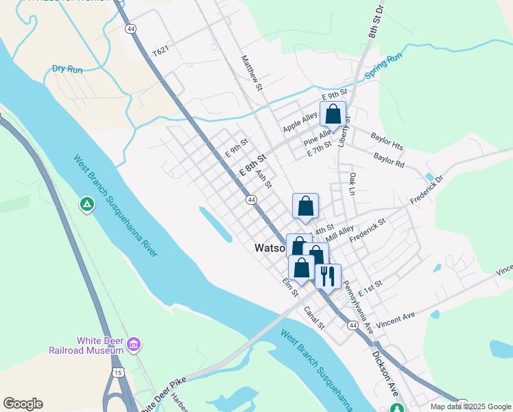 606 Main Street, Watsontown PA Walk Score