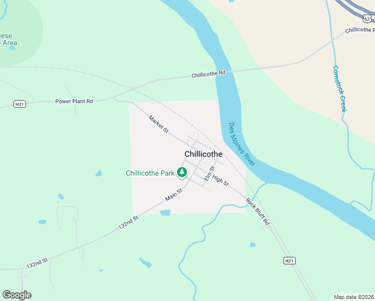 map of restaurants, bars, coffee shops, grocery stores, and more near in Chillicothe