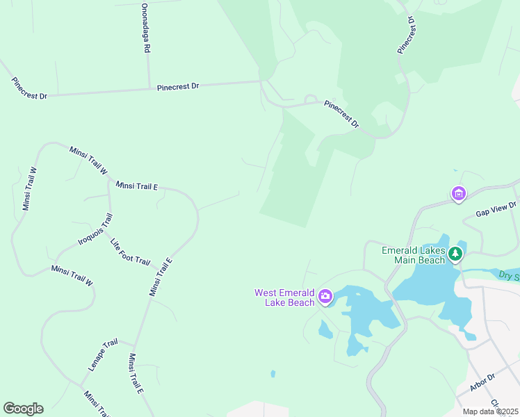 map of restaurants, bars, coffee shops, grocery stores, and more near in Pocono Pines