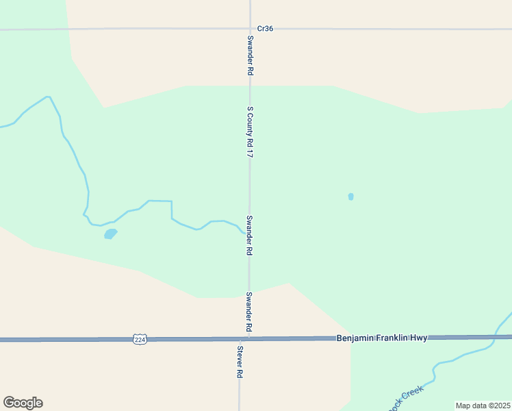 map of restaurants, bars, coffee shops, grocery stores, and more near 2589 South County Road 17 in Tiffin
