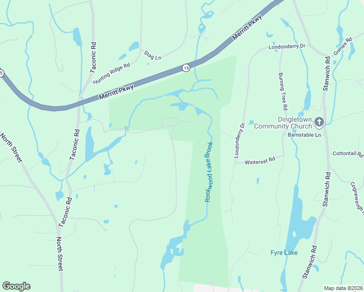 map of restaurants, bars, coffee shops, grocery stores, and more near 96 Perkins Road in Greenwich