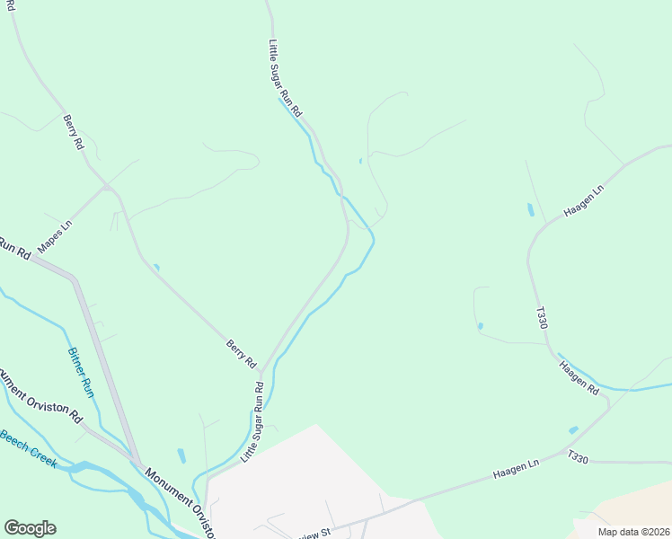 map of restaurants, bars, coffee shops, grocery stores, and more near 362 Little Sugar Run Road in Beech Creek