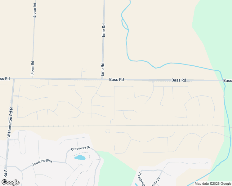 map of restaurants, bars, coffee shops, grocery stores, and more near 11413 Bass Road in Fort Wayne