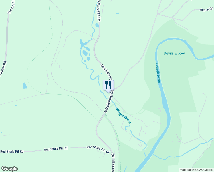 map of restaurants, bars, coffee shops, grocery stores, and more near 308 Middleburg Road in White Haven