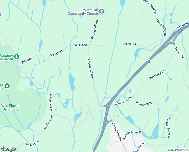 map of restaurants, bars, coffee shops, grocery stores, and more near 339 Round Hill Road in Greenwich