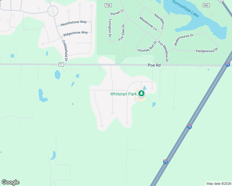 map of restaurants, bars, coffee shops, grocery stores, and more near 4301 Antler Trail in Medina