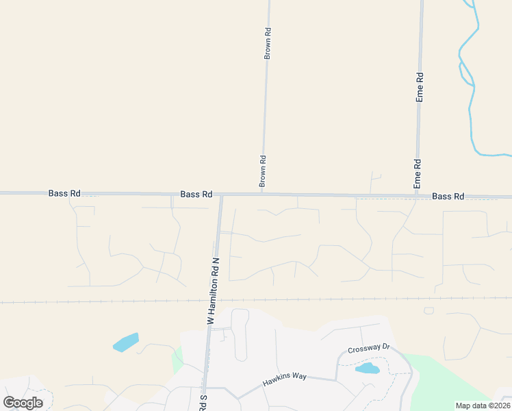 map of restaurants, bars, coffee shops, grocery stores, and more near 12474 Bellino Crossing in Fort Wayne