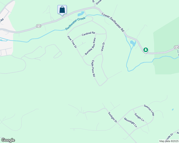 map of restaurants, bars, coffee shops, grocery stores, and more near 140 Eagle Pass in Cresco