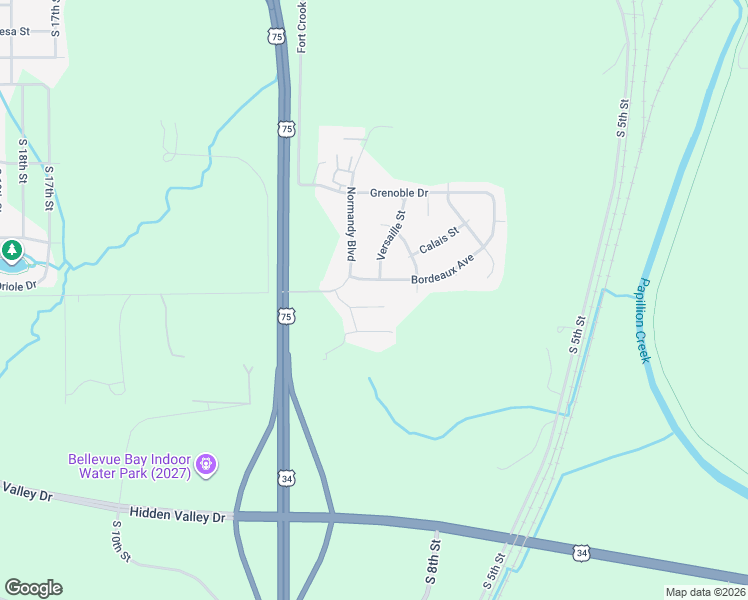 map of restaurants, bars, coffee shops, grocery stores, and more near 714 Cedarview Circle in Bellevue