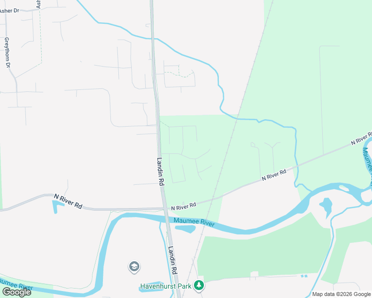 map of restaurants, bars, coffee shops, grocery stores, and more near 9400 North River Road in New Haven