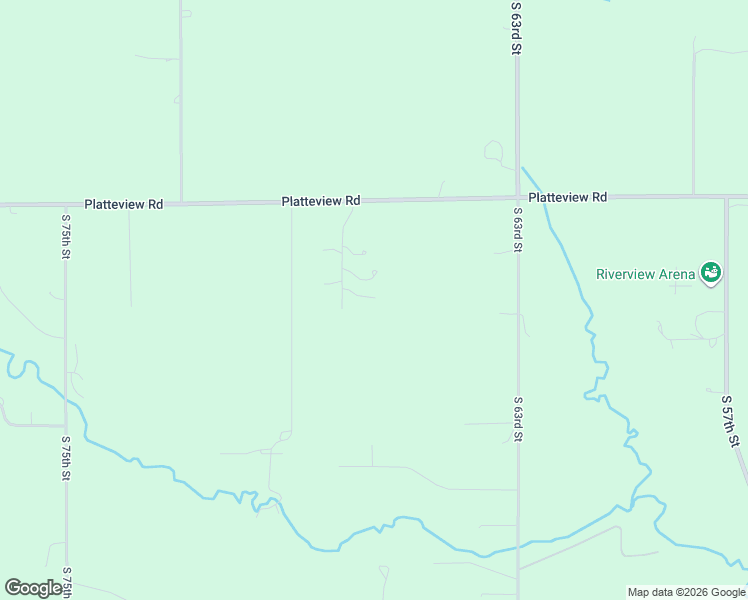 map of restaurants, bars, coffee shops, grocery stores, and more near 6777 Platteview Road in Papillion