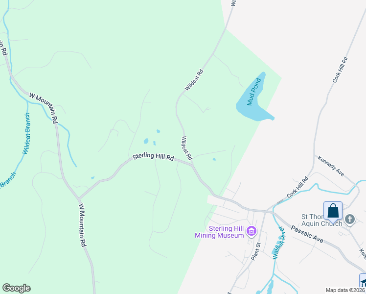 map of restaurants, bars, coffee shops, grocery stores, and more near 16 Wildcat Road in Sparta