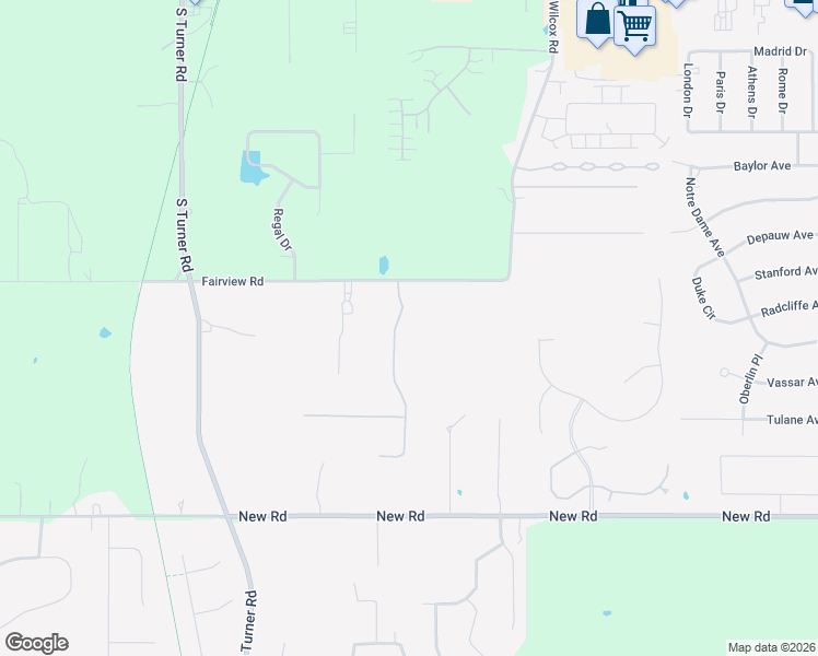 map of restaurants, bars, coffee shops, grocery stores, and more near 1239 Victory Hill Lane in Youngstown