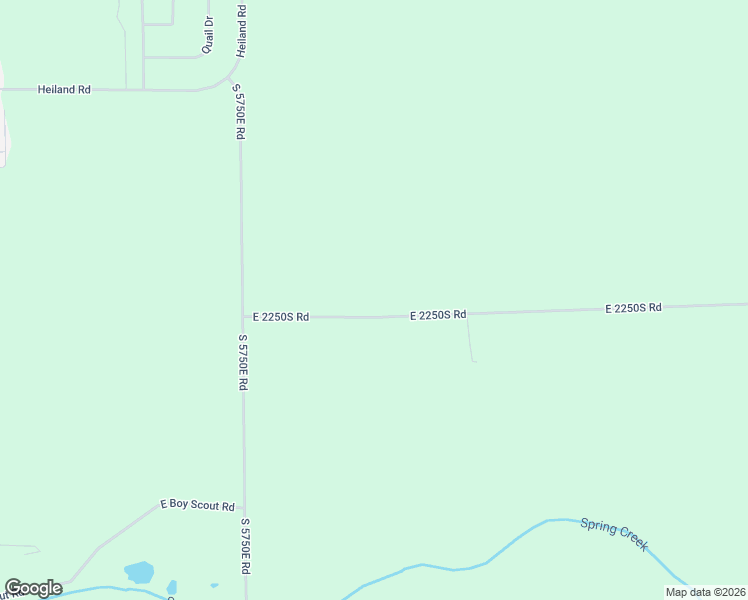 map of restaurants, bars, coffee shops, grocery stores, and more near 6201 East 2250S Road in Saint Anne