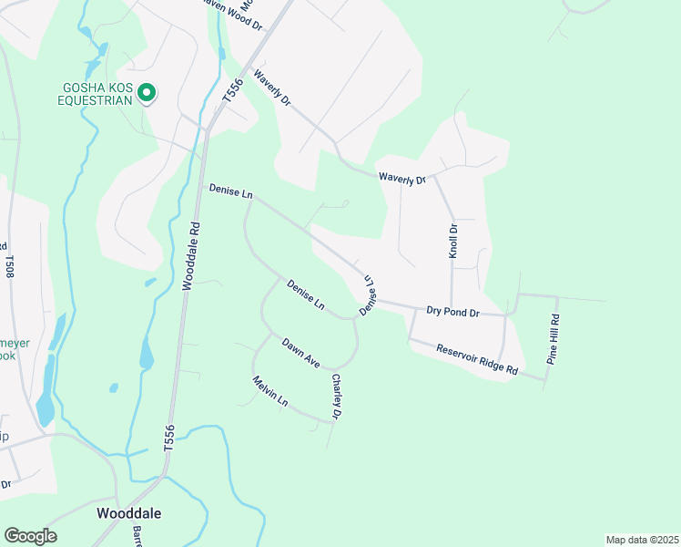 map of restaurants, bars, coffee shops, grocery stores, and more near 190 Denise Lane in East Stroudsburg